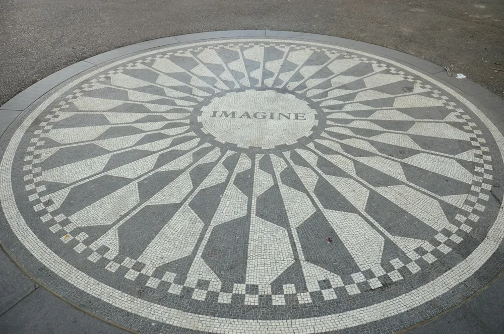 Strawberry Fields in Central Park